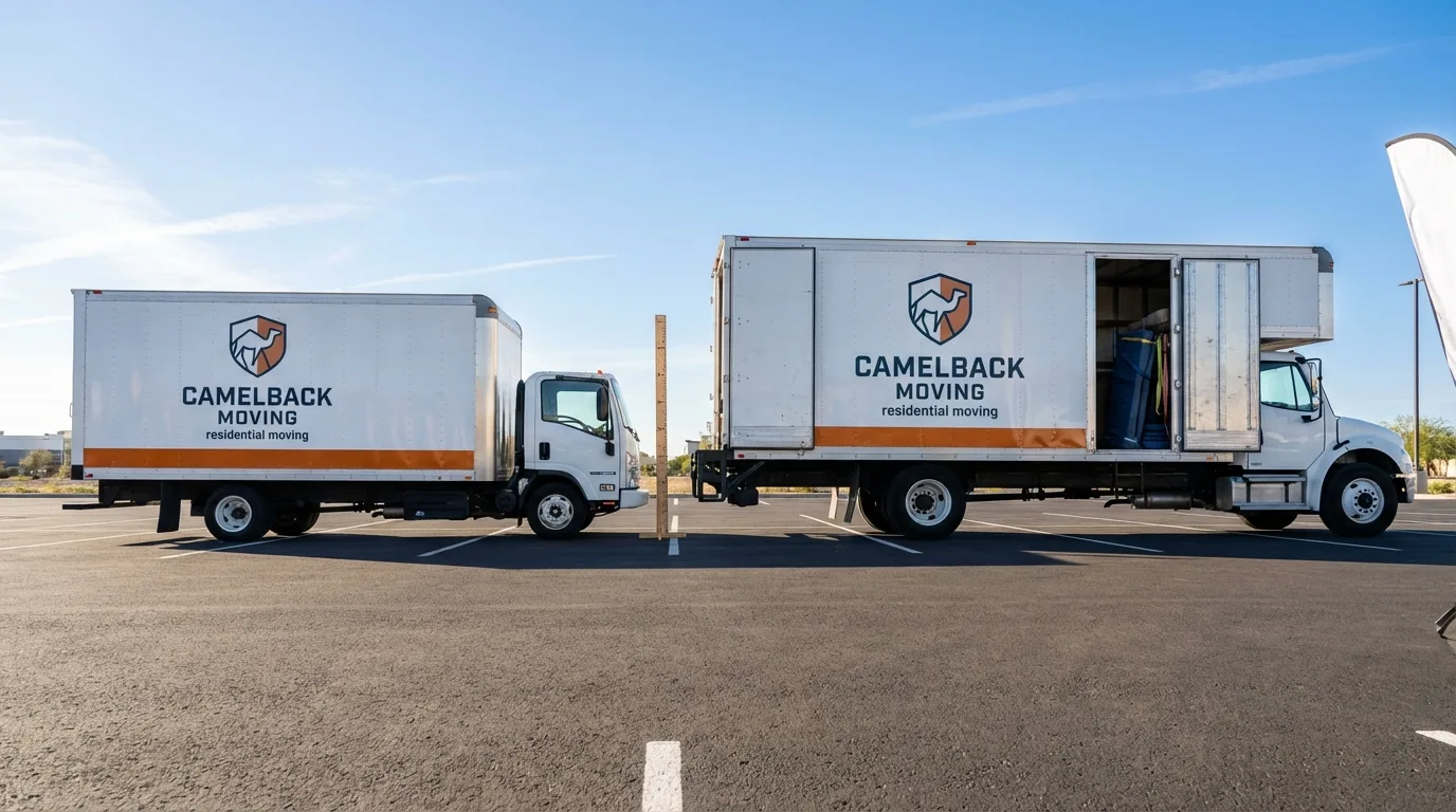 Moving truck size capacity guide in Fort Myers Beach